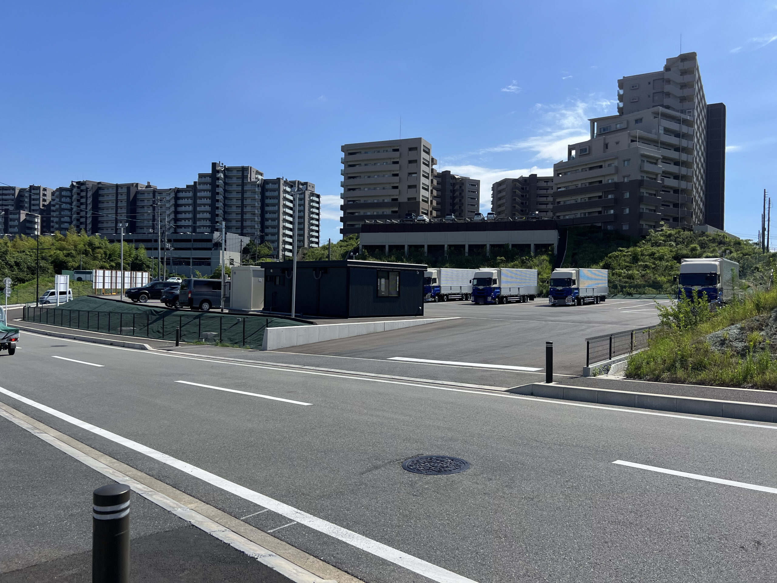 大型車駐車場/京田辺市松井栂谷1050坪